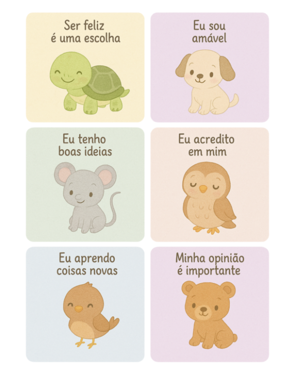 Cartões da Autoestima Infantil - Imagem 5