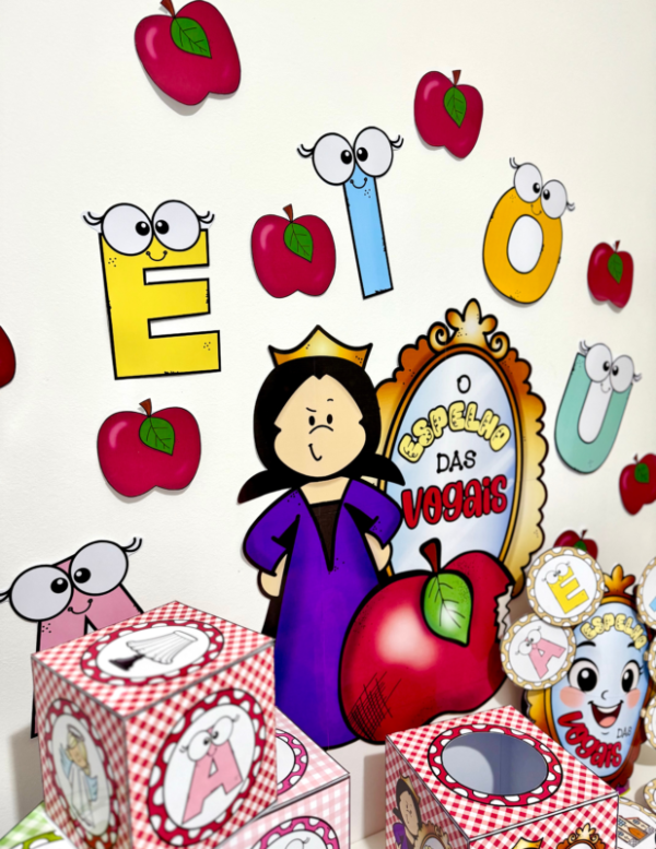 Kit O Espelho das Vogais – Educação Infantil - Imagem 2