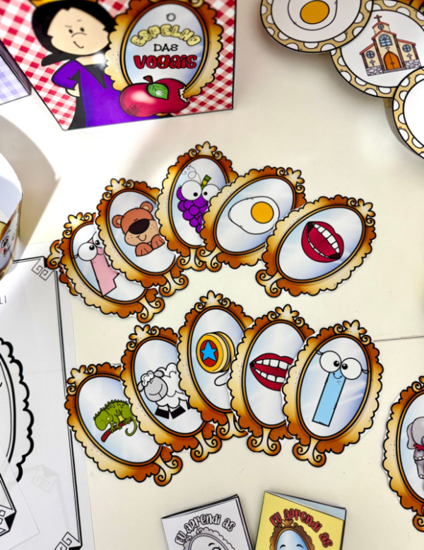 Kit O Espelho das Vogais – Educação Infantil - Imagem 13