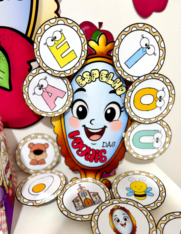 Kit O Espelho das Vogais – Educação Infantil - Imagem 20