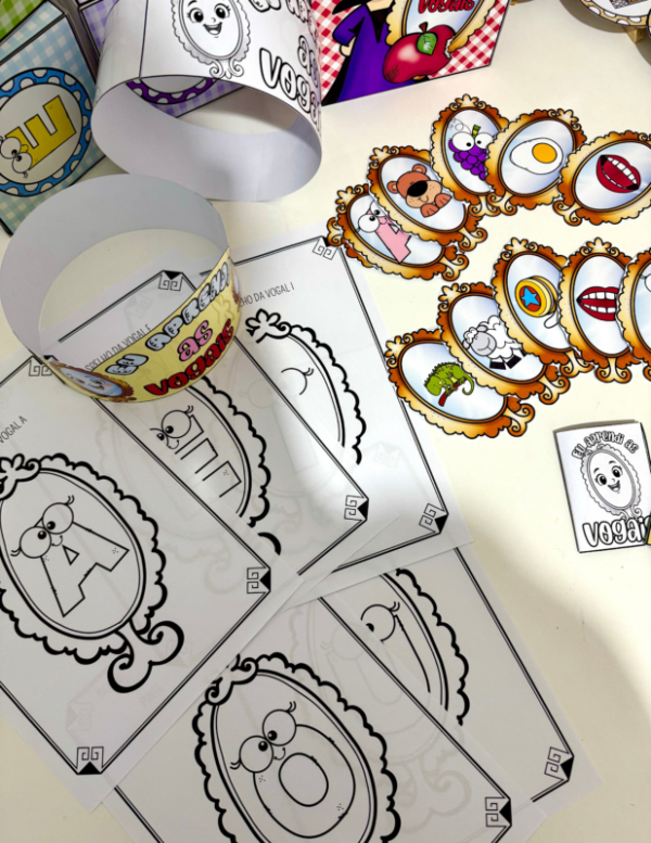 Kit O Espelho das Vogais – Educação Infantil - Imagem 14
