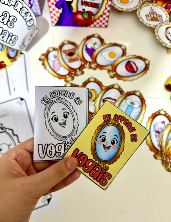 Kit O Espelho das Vogais – Educação Infantil - Imagem 12