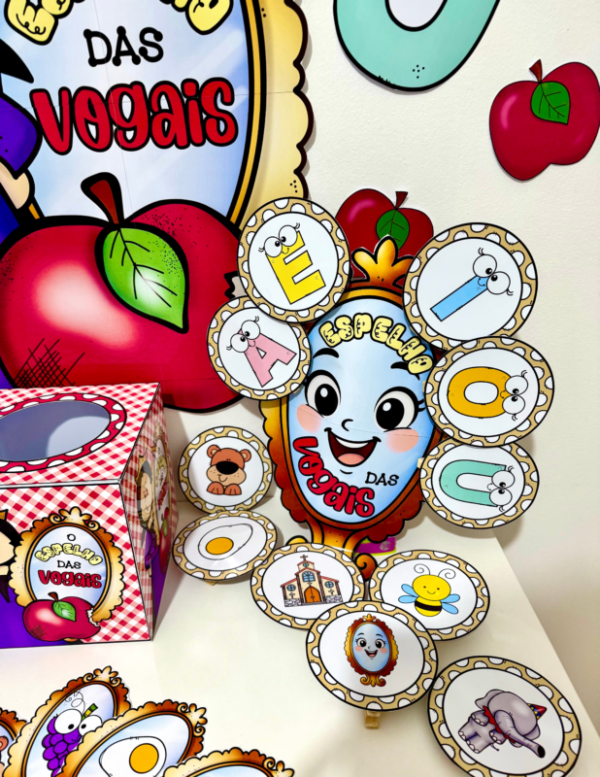 Kit O Espelho das Vogais – Educação Infantil - Imagem 24