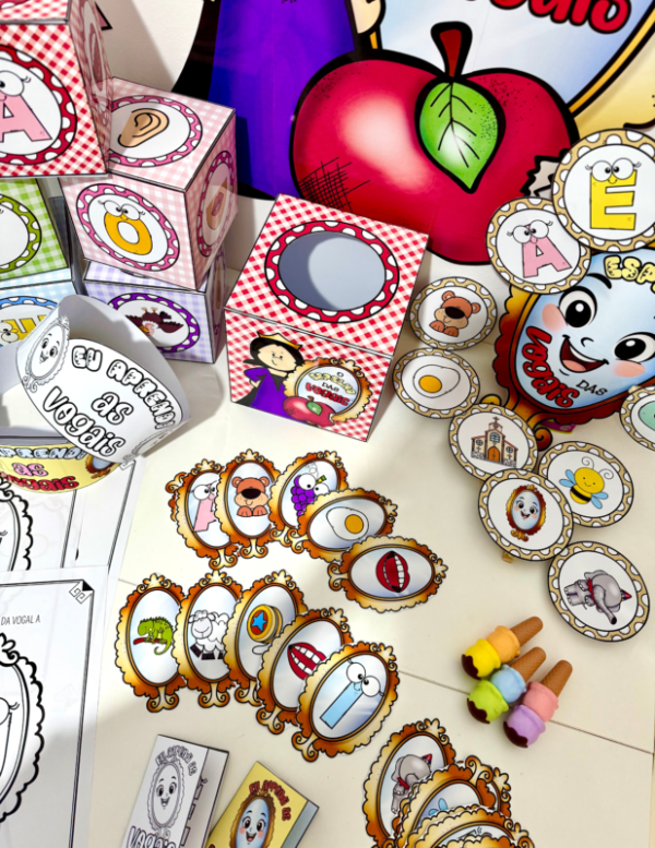 Kit O Espelho das Vogais – Educação Infantil - Imagem 11
