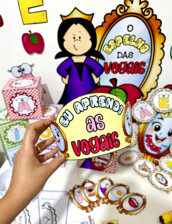 Kit O Espelho das Vogais – Educação Infantil - Imagem 26